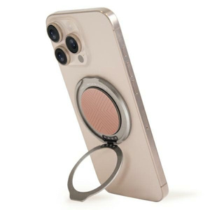 UNIQ Gripfit 360 Magnetic                 Mount&Kickstand Uchwyt Magnetyczny różowy/blush pink