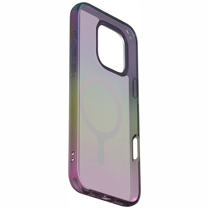 Etui UNIQ Iridescia do iPhone 16 Pro Max Magclick Charging midnight