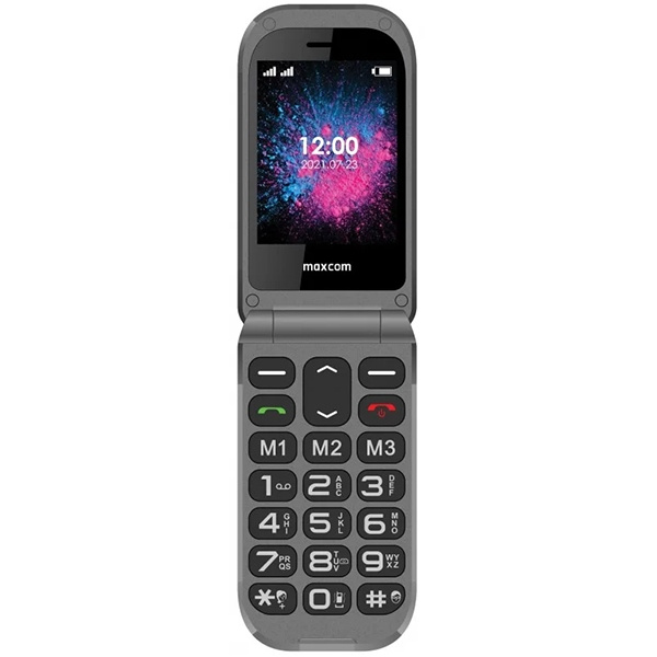 Telefon dla Seniora Maxcom Comfort MM827BB / czarny