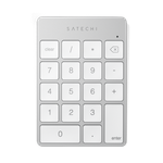 Satechi Slim Wireless Keypad - aluminiowa klawiatura numeryczna Bluetooth (silver)