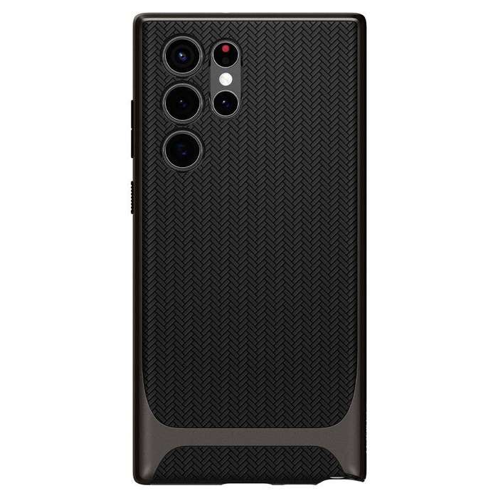 ETUI Spigen S22 ULTRA Neo Hybrid Gunmetal Czarny Case