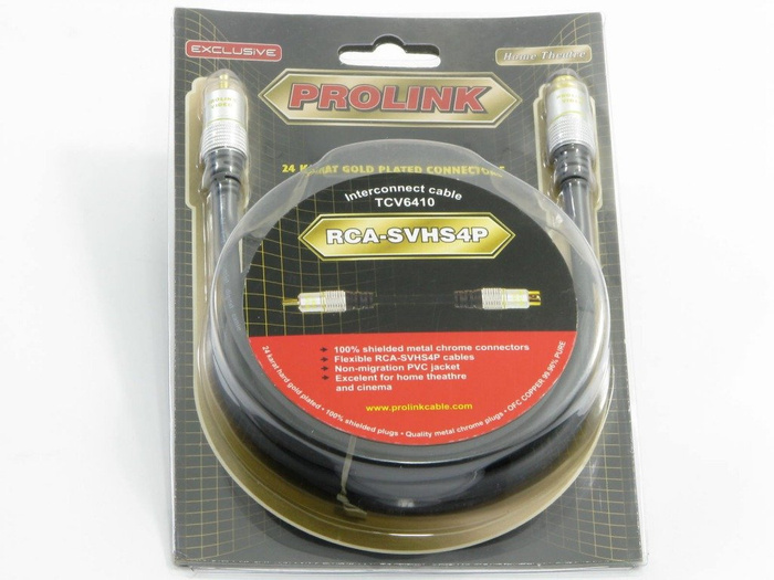 Kabel PROLINK 1RCA - SVHS4P 15m TCV6410 Promocja