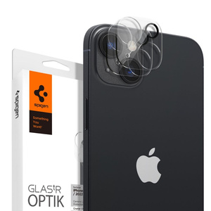 Osłona Aparatu Spigen Optik.tr Camera Protector 2-pack iPhone 14 / 14 Plus Crystal Clear