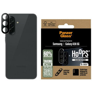 Szkło hartowane na obiektyw PanzerGlass   Hoops Lens Protector do Samsung Galaxy A36 5G przezroczysty