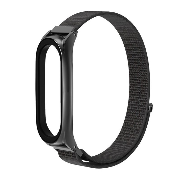 Pasek TECH-PROTECT Xiaomi Mi Band 5 Nylon Black Czarny