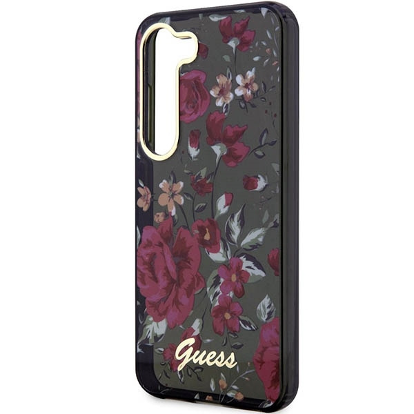 Etui Guess Guhcs23shcfwsa S23 S911 Zielony/kaki Hardcase Flower Collection Case