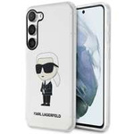 Etui Karl Lagerfeld Klhcs23shniktct S23 S911 Transparent Hardcase Ikonik Karl Lagerfeld Case