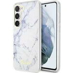 Etui Guess GUHCS23MPCUMAH S23 Plus S916 biały/white hardcase Marble Case