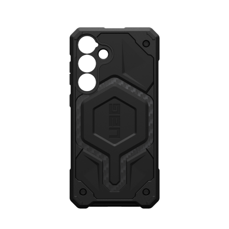 UAG Monarch Pro -  obudowa ochronna do Samsung Galaxy S25+ 5G z wbudowanym modułem magnetycznym (carbon fiber)