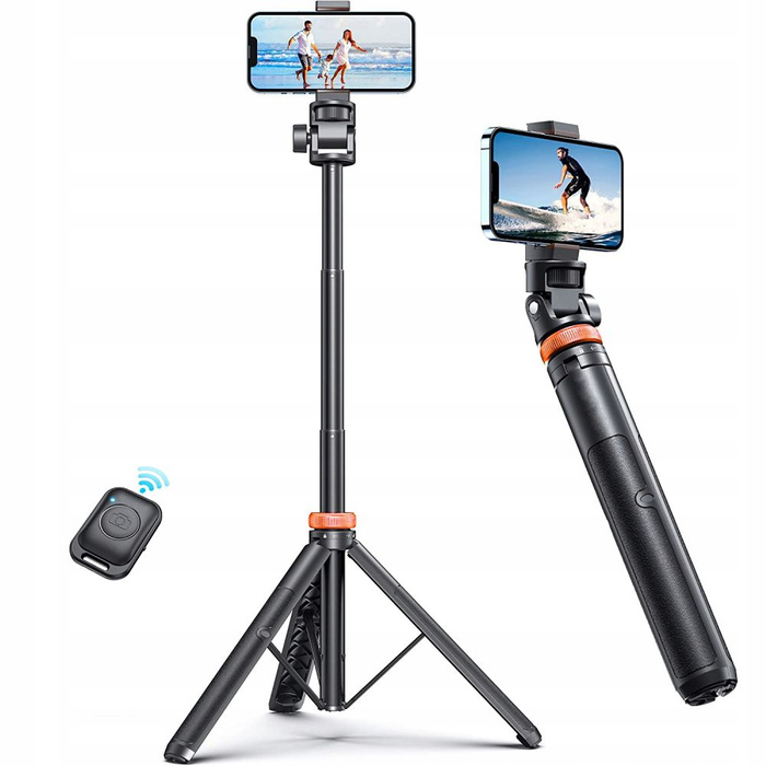 KIJEK SELFIE TECH-PROTECT L03S WIRELESS SELFIE STICK TRIPOD BLACK