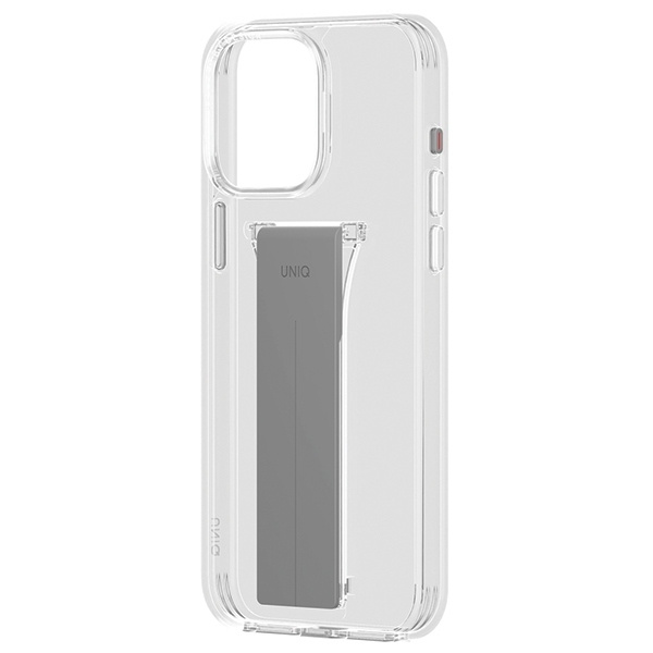 UNIQ etui Heldro Mount with Stand iPhone 15 Pro 6.1" przeźroczysty/lucent clear