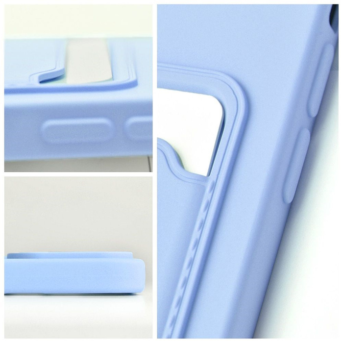 Etui Futerał CARD CASE do XIAOMI Redmi 12 4G fioletowy Case