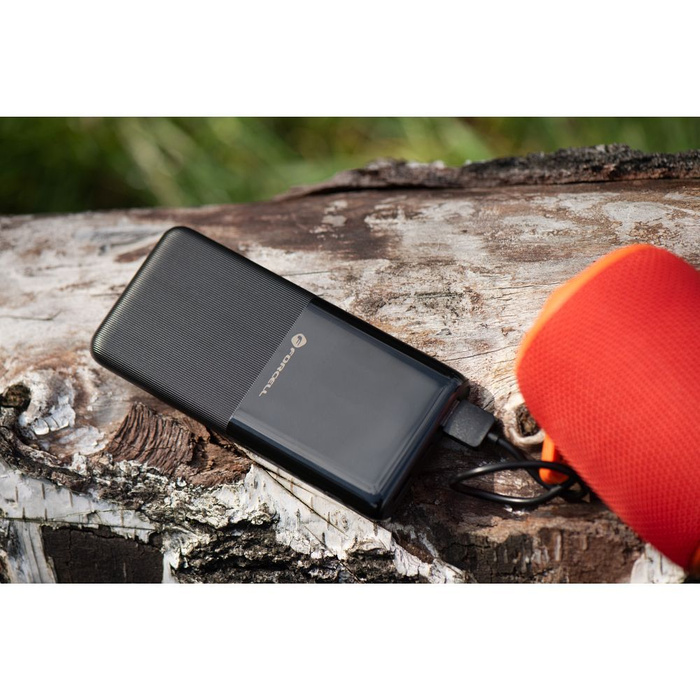 FORCELL F-ENERGY P10k1 powerbank PD QC3.0 3A 20W 10 000 mAh czarny