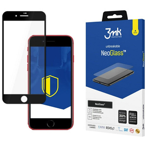 Szkło hybrydowe 3MK NeoGlass do iPhone    7/8/SE 2020/2022