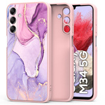 Etui Tech-protect Icon Galaxy M34 5g Marble