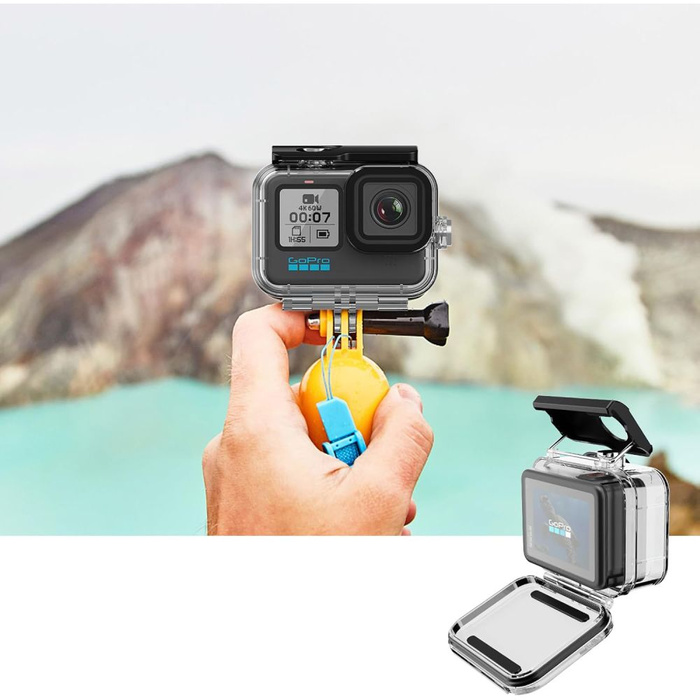 TECH-PROTECT GA200 WATERPROOF CASE GOPRO HERO 9 / 10 / 11 / 12 / 13 CLEAR