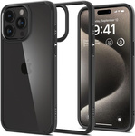 Etui Spigen Ultra Hybrid iPhone 15 Pro Matte Black