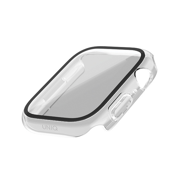 Etui UNIQ Nautic Apple Watch Series 7/8 41mm przezroczysty/dove clear Case