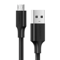 Kabel UGREEN USB-A Micro USB QuickCharge 3.0 2.4A 0.5m Czarny