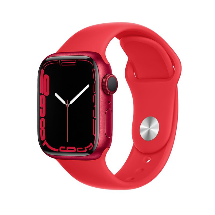 FORCELL F-DESIGN FA01 pasek silikonowy do APPLE Watch 38 / 40 / 41 mm czerwony