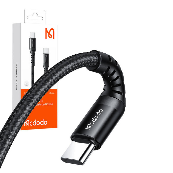 Kabel USB-C do USB-C Mcdodo CA-5641, 60W, 1m (czarny)