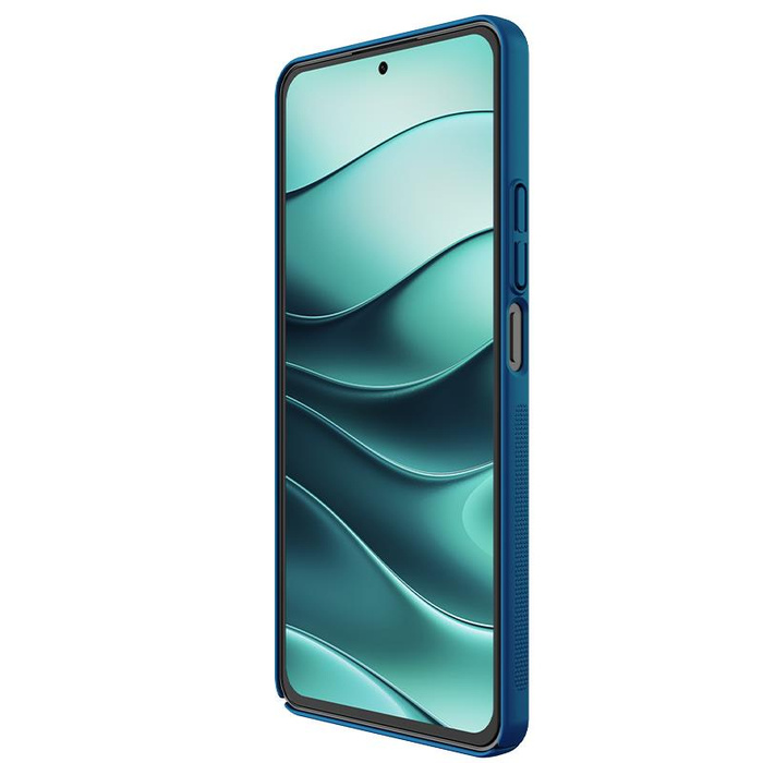 NILLKIN super frosted shield XIAOMI REDMI NOTE 14 5G, PEACOCK BLUE / NIEBIESKI