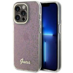 Etui Guess GUHCP15LHDECMP iPhone 15 Pro 6.1" różowy/pink hardcase IML Faceted Mirror Disco Iridescent Case