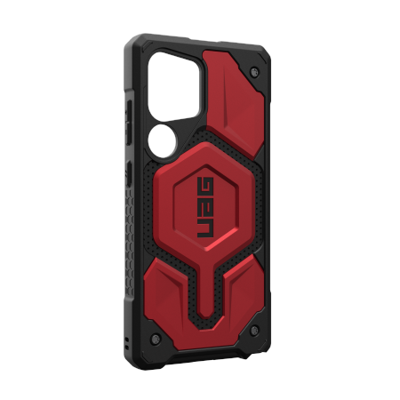 UAG Monarch Pro -  obudowa ochronna do Samsung Galaxy S25 Ultra 5G z wbudowanym modułem magnetycznym (crimson)