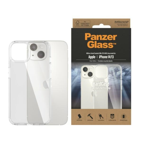 Etui PanzerGlass HardCase iPhone 14 6,1" Antibacterial Military grade transparent 0401