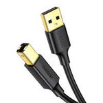 Ugreen kabel przewód do drukarki USB-A - USB-B 480Mb/s 5m czarny (US135)