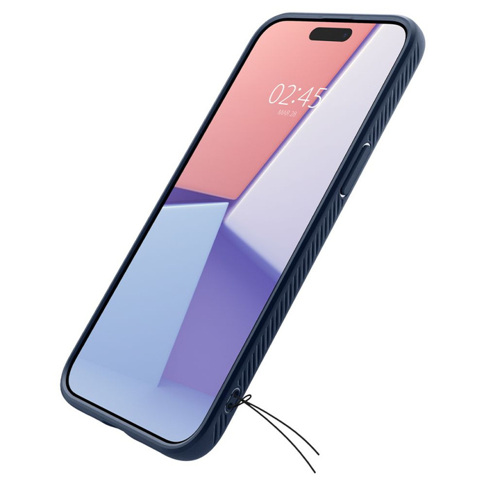 Etui Spigen Liquid Air iPhone 15 Pro Navy Blue Case