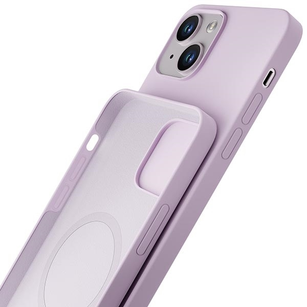 3MK Hardy Case iPhone 14 6,1" fioletowy/light purple MagSafe