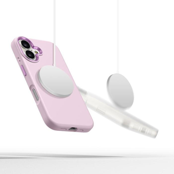 TECH-PROTECT SILICONE PURE MAGSAFE IPHONE 16 PINK PEARL