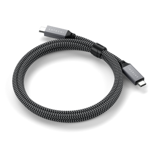 Satechi - kabel USB4 - USB-C - USB-C 100W 80cm (space gray)