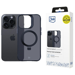 Etui z uchwytem 3MK Smoke Case Mag&Stand  do iPhone 16 Pro Max