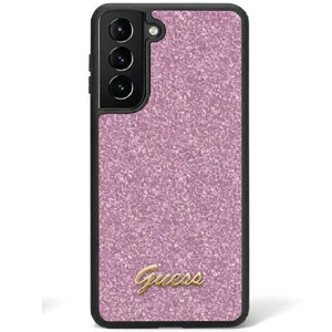 Etui Guess GUHCS24SHGGSHU Samsung Galaxy S24 S921 fioletowy/purple hardcase Glitter Script Case