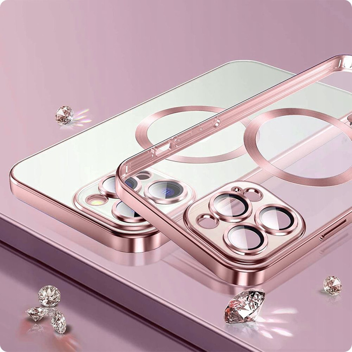 Etui Tech-protect Magshine Magsafe iPhone 12 Rose Gold Case