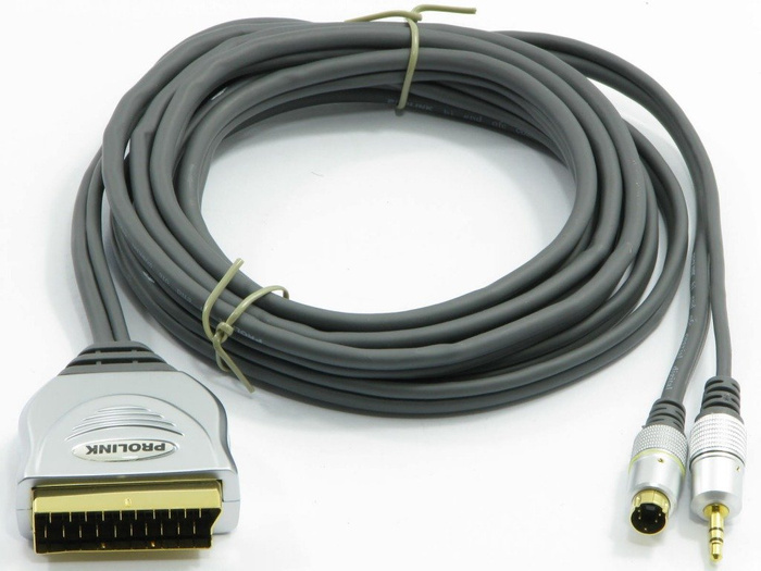 Kabel PROLINK Scart -  SVHS4P +3,5 STR 20m TCV7580