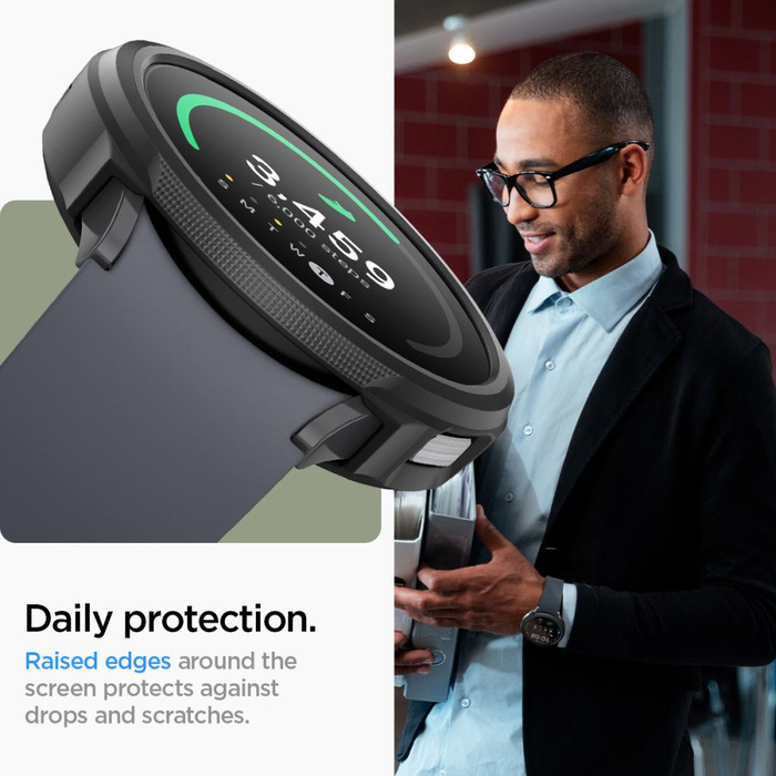 Etui Spigen Liquid Air Samsung Galaxy Watch 6 (44 MM) Matte Black Case