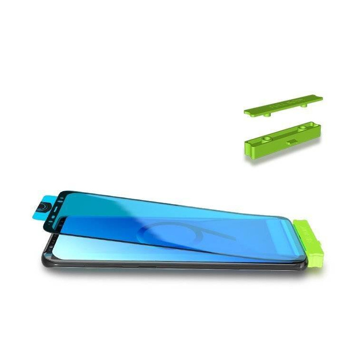 3D Edge Nano Flexi Glass folia szklana szkło hartowane na cały ekran z ramką Samsung Galaxy S21 Ultra 5G przezroczysty