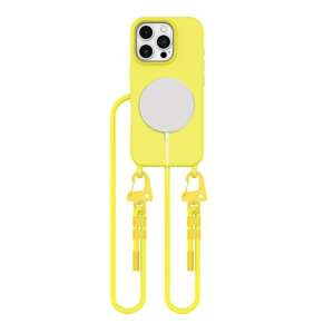 Etui TECH-PROTECT MAGNECKLACE MAGSAFE IPHONE 16 PRO MAX CANARY YELLOW