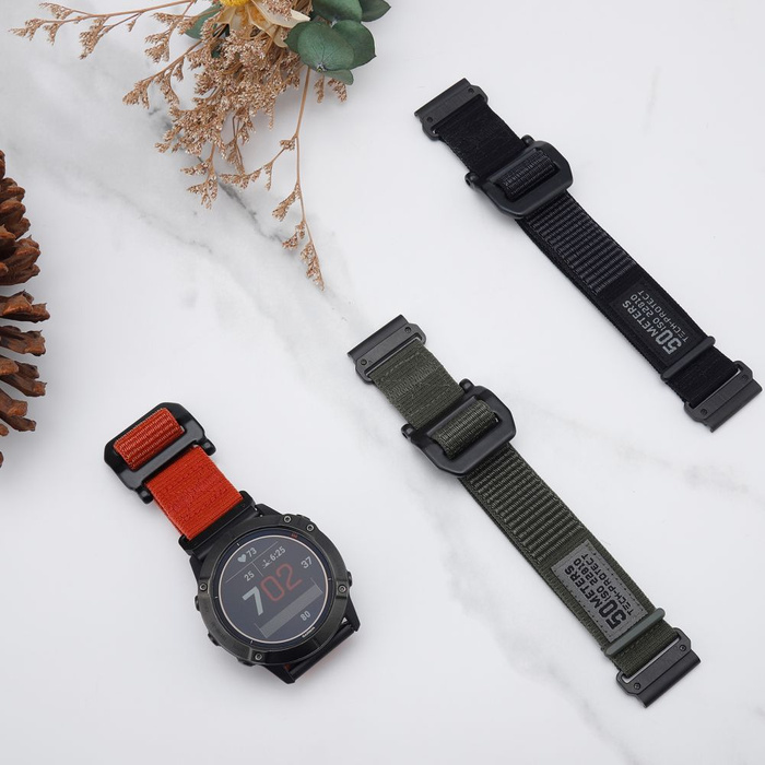 Pasek Tech-protect Scout Garmin Fenix 3 / 5x / 3hr / 5x Plus / 6x / 6x Pro / 7x Military Green