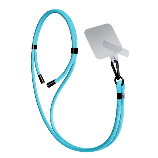 3MK EasyClip Light Blue (black) smycz do telefonu