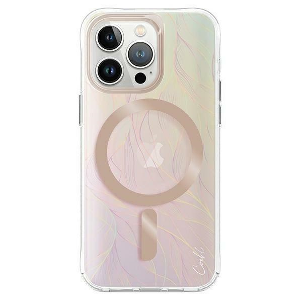 Etui UNIQ etui Coehl Willow iPhone 15 Pro Max 6.7" Magnetic Charging opal/iridescent Case