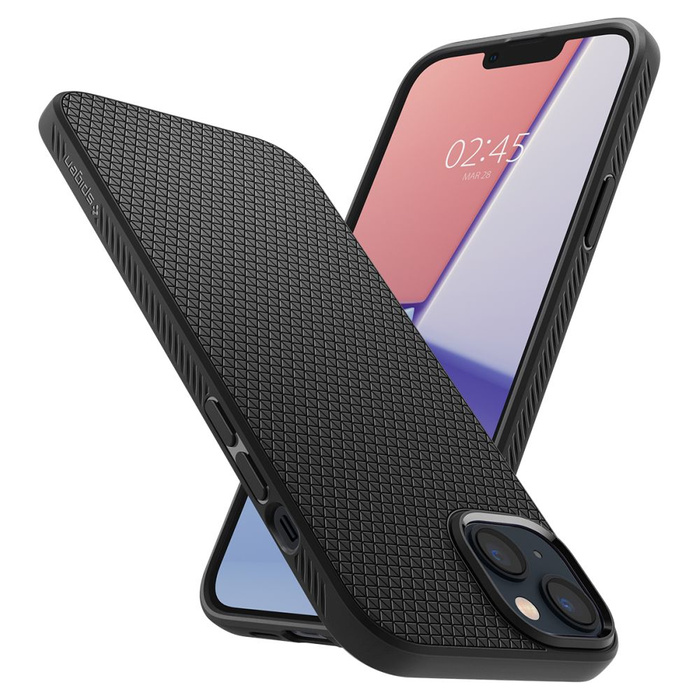 Etui iPhone 14 Spigen Liquid Air Matte Black Case