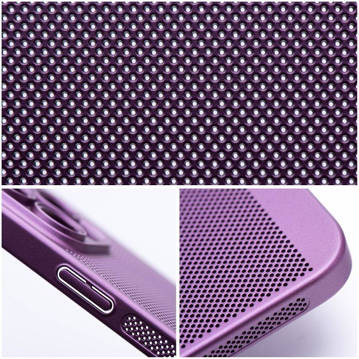 Etui Futerał BREEZY do XIAOMI Redmi 12 4G fioletowy Case