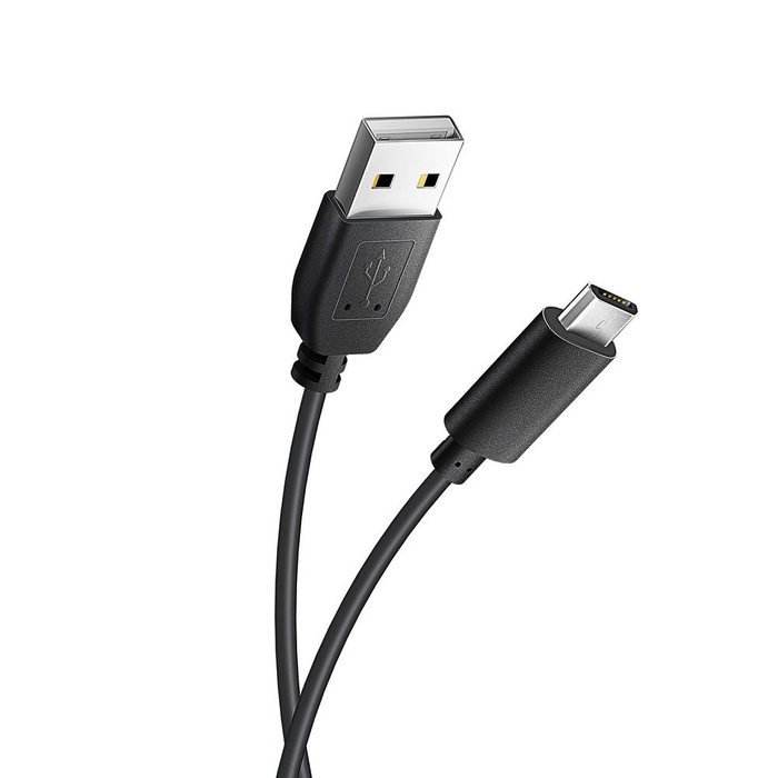 BLUE STAR LITE kabel 3A USB A do Micro USB 1,2 m czarny