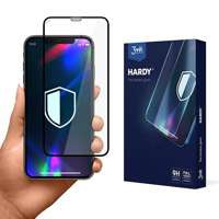 3MK Hardy iPhone X/XS/11 Pro utwardzone chemicznie szkło czarny/black