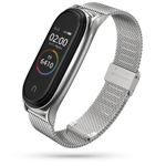 Bransoleta TECH-PROTECT Milaneseband Xiaomi Mi Band 5 Silver Srebrna