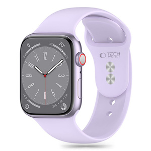 TECH-PROTECT SILICONE APPLE WATCH 4 / 5 / 6 / 7 / 8 / 9 / SE (38 / 40 / 41 MM) ELEGANT PURPLE